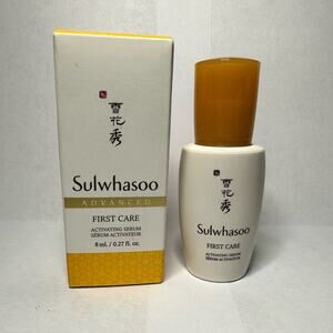 SULWHASOO FIRST CARE ACTIVATING SERUM VI 0.27 Oz / 8 ml NEW TRAVEL SIZE!!!